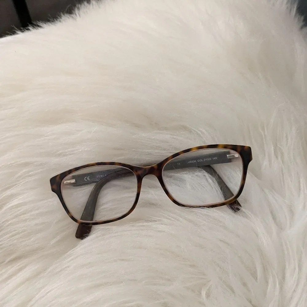 Furla Tate eyeglasses tortoise purple *prescription*
